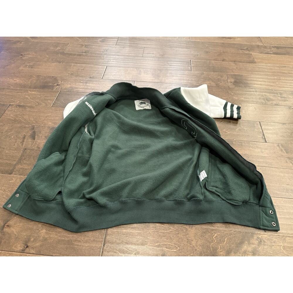 SF CityWear Unisex Snap San Francisco California Republic Varsity Jacket XL - Picture 5 of 11